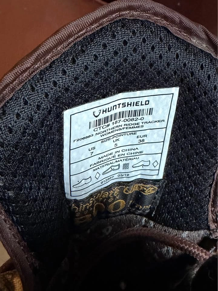 Huntshield Northern Ridge Tracker Womens Boots Size 7 - photo 2