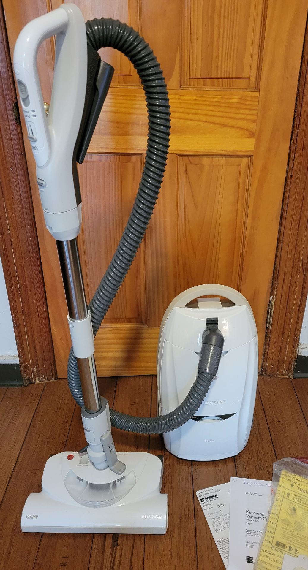 Kenmore Canister Vacuum Progressive 116 21514 White