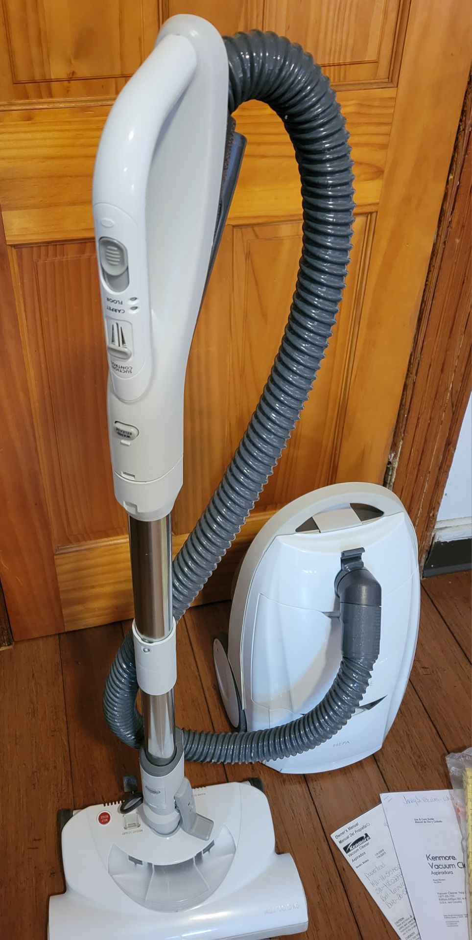 Kenmore Canister Vacuum Progressive 116 21514 White - photo 2