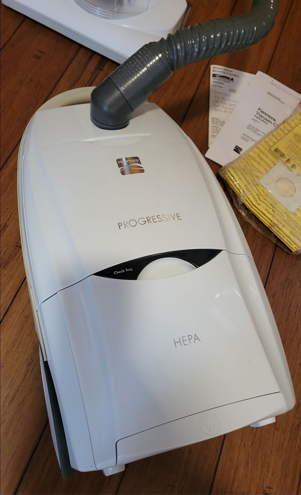 Kenmore Canister Vacuum Progressive 116 21514 White - photo 4