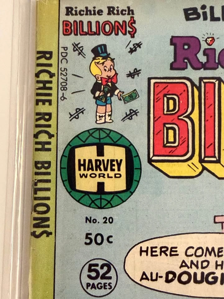 Vintage 1977 Richie Rich Billions Comic #20 - photo 3