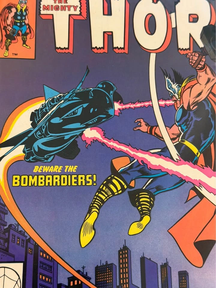 Vintage 1981 The Mighty Thor Marvel Comic - photo 2