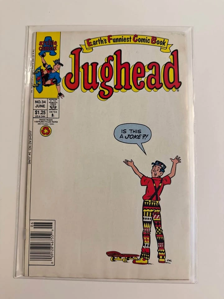 Jughead #34 June 1992 Archie Comics