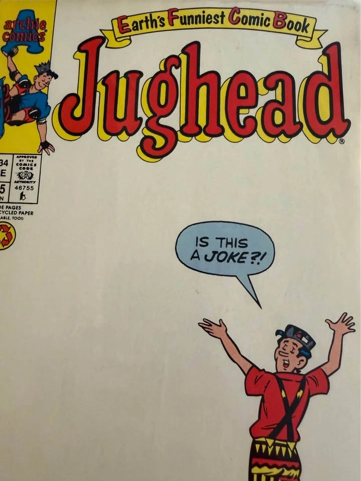 Jughead #34 June 1992 Archie Comics - photo 2