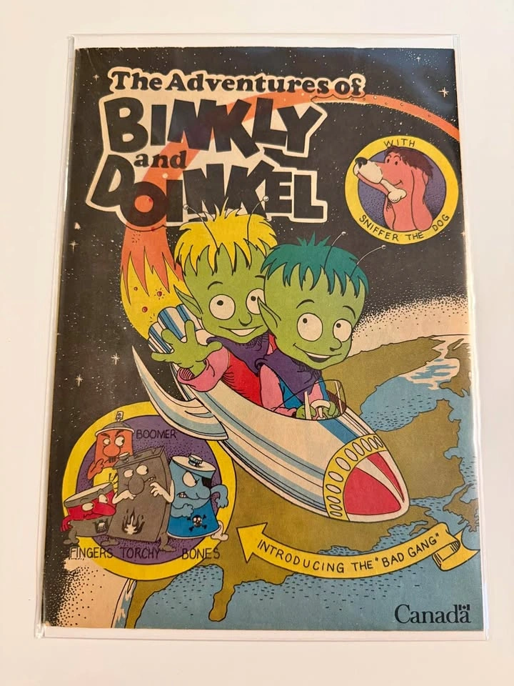 The Adventures of Binkly and Doinkel (Vintage 1981 Canadian PSA