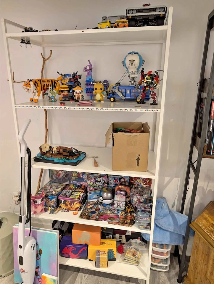 2 IKEA JONAXEL Shelf units