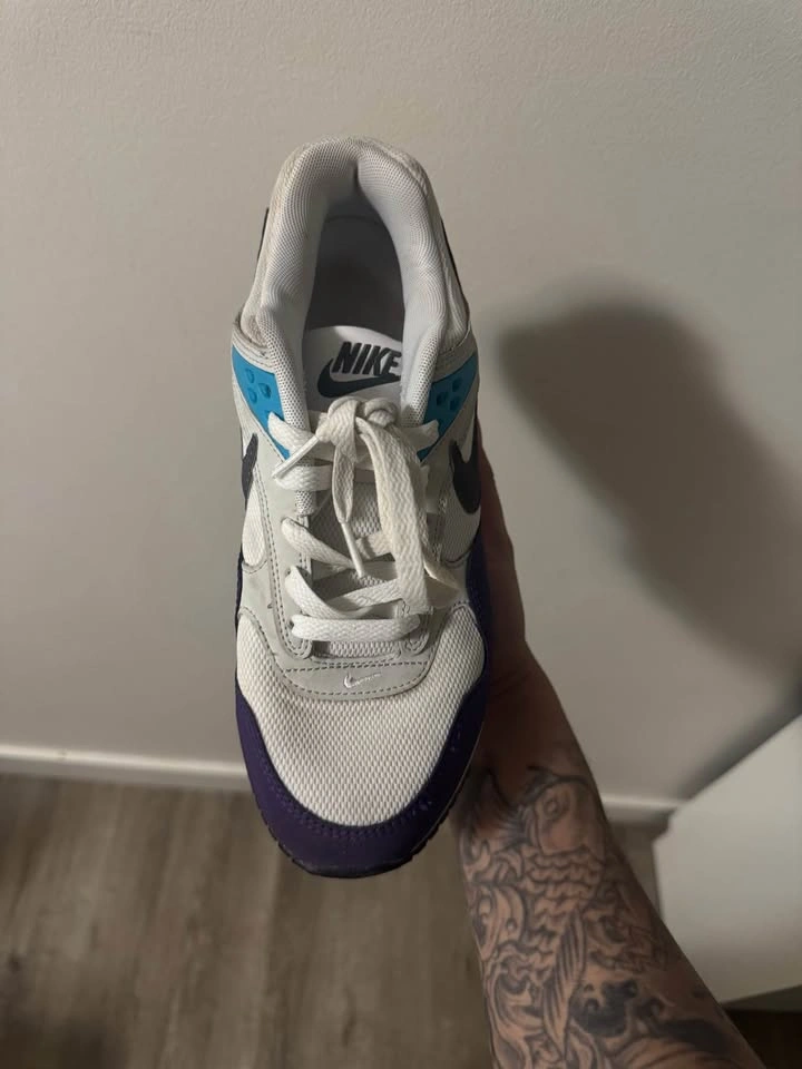 Nike Air Max Correlate Club Purple Turquoise Blue Size 10 - photo 3