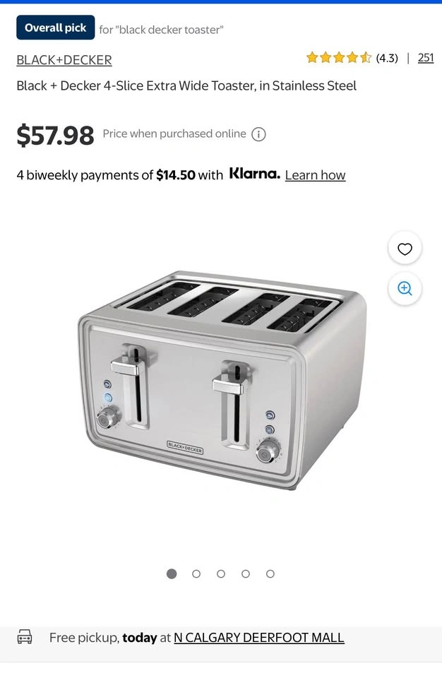 Black Decker Toaster - photo 3