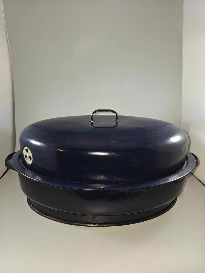 Savory - style roasting pan vintage blue pre-owned - photo 2