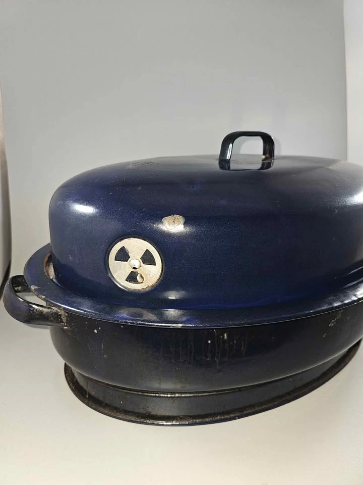Savory - style roasting pan vintage blue pre-owned - photo 3