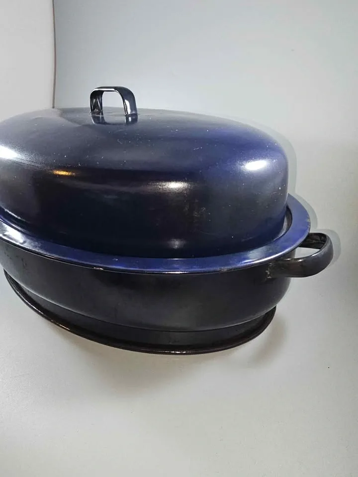 Savory - style roasting pan vintage blue pre-owned - photo 4