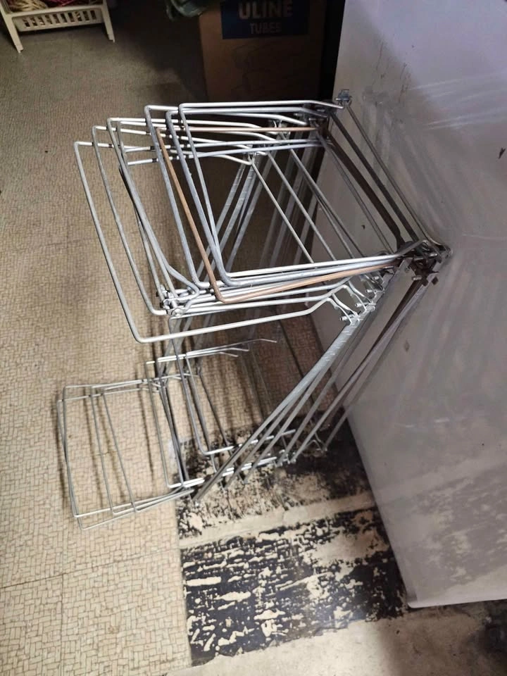 7x Metal Hanging File Frames File Racks - photo 2