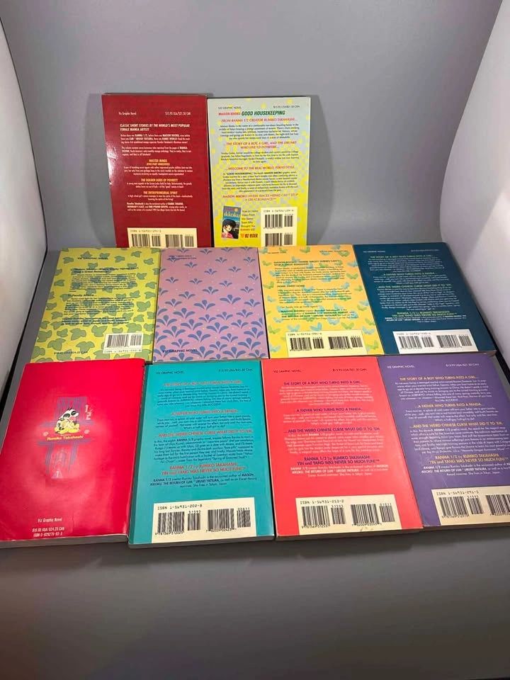 Rumiko Takahashi Manga Lot Of 10 Ranma 1/2 Maison Ikkoku - photo 2