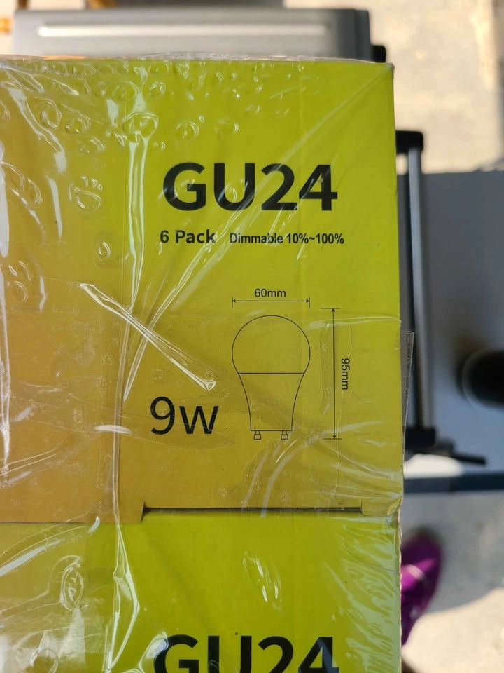 LED GU24 9w dimmable light bulbs 6pk - photo 3