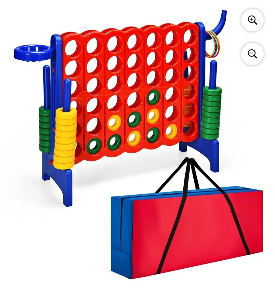 Giant Connect 4 Game Set by Costway – Jumbo 4 in a Row