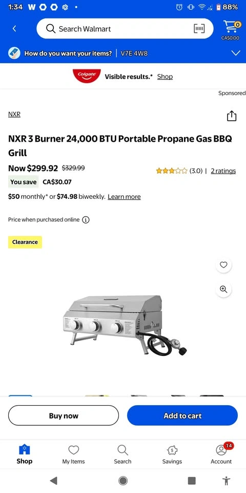 NXR STAINLESS STEEL PORTABLE PROPANE GRILL - photo 3