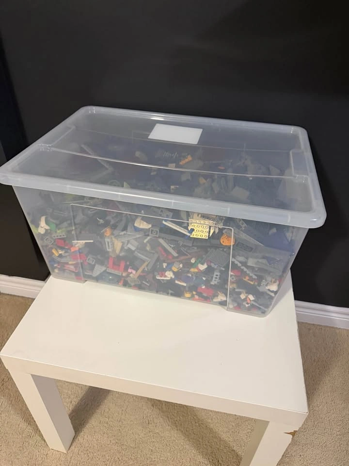 LEGO Bulk Lot 25lb + 49 Minifigures - photo 2