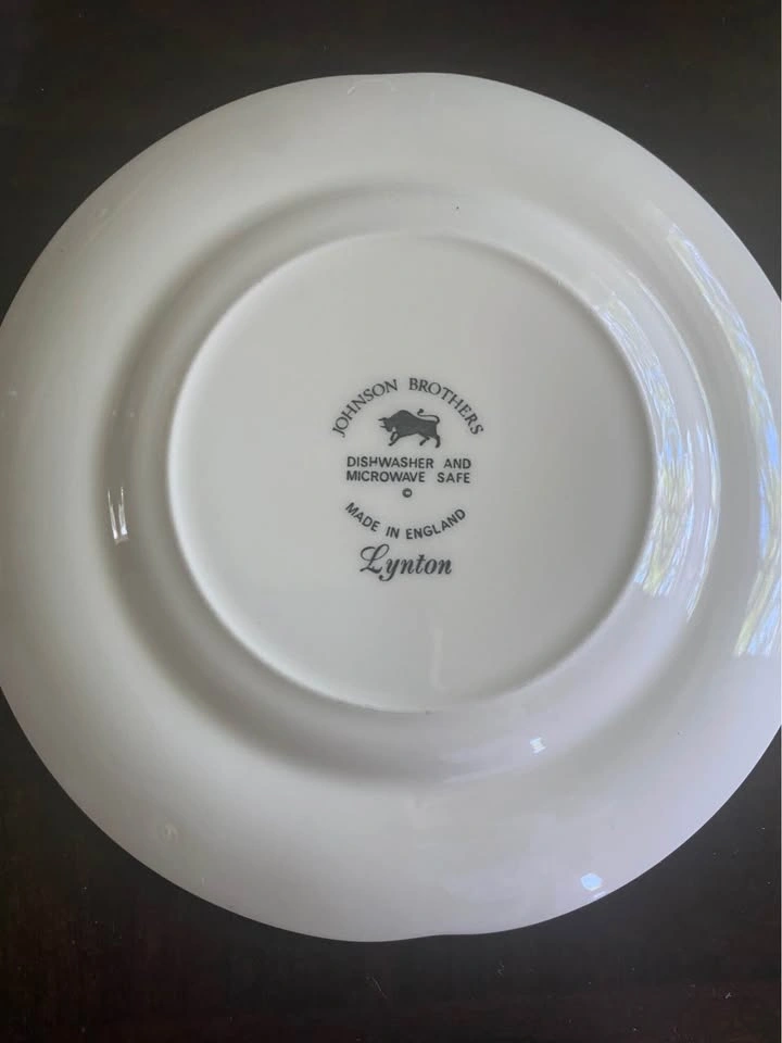Set of 4 Johnson Brothers England Lyndon Bread Plates - photo 4