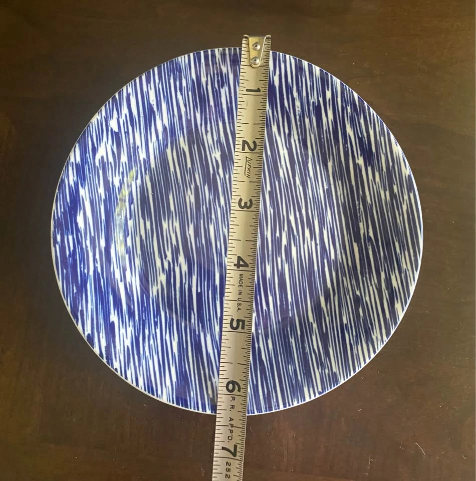 Set of 2 Royal Doulton Pacific Pattern 6 inch side plates - photo 3