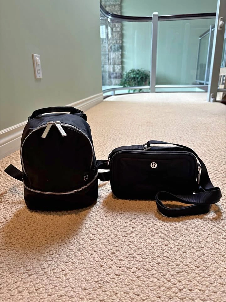 Lululemon Bag Bundle – Backpack & Crossbody