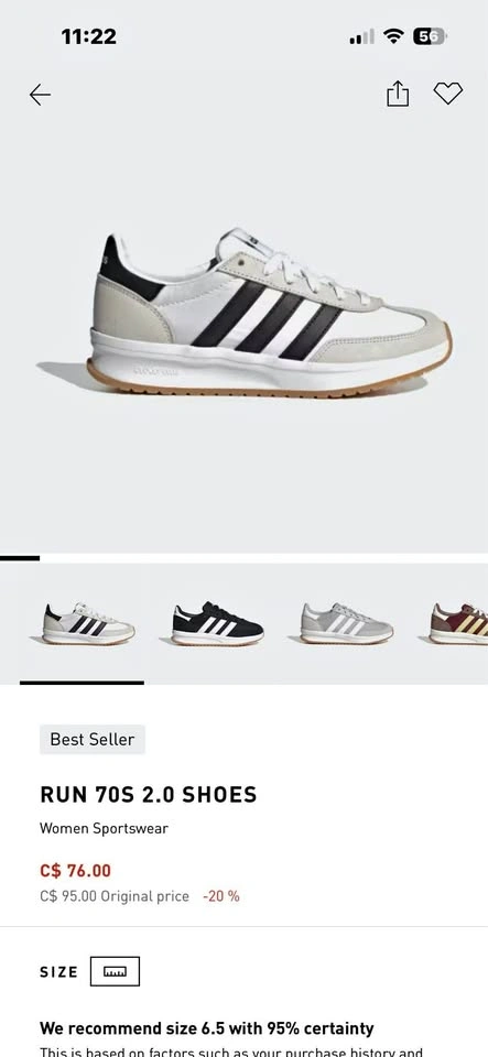 Adidas RUN 70 2.0