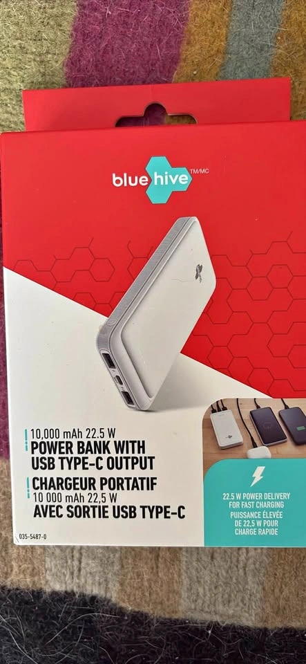 Blue hive power bank ( 2 of them )