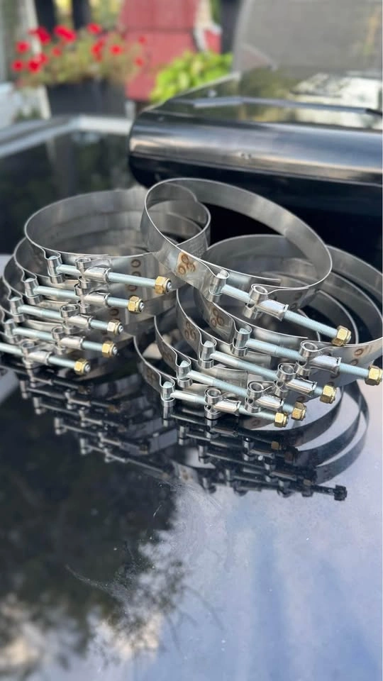 T BOLT CLAMPS STAINLESS STEEL BRAND NEW