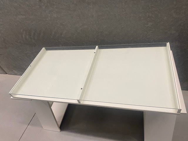 Glass top desk - photo 4
