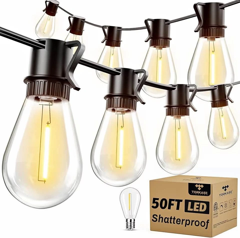 LED Shatterproof Outdoor String Lights