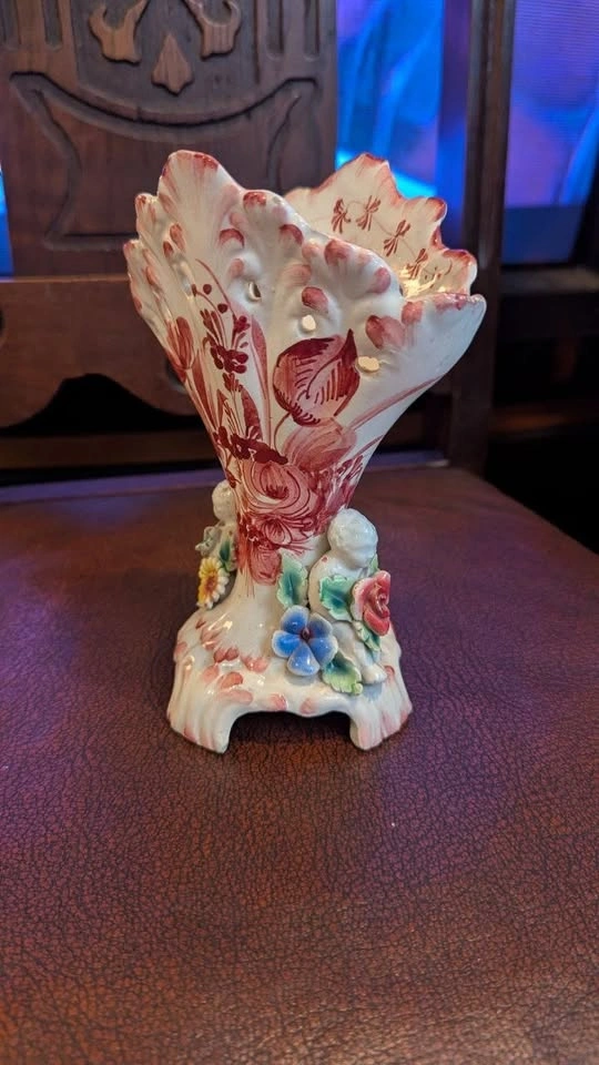Vintage Capodimonte Porcelain Vase - photo 2