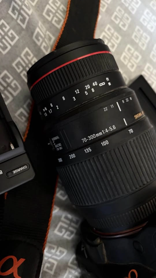 SONY A200 DSLR Camera with 70-300mm Sigma - photo 2