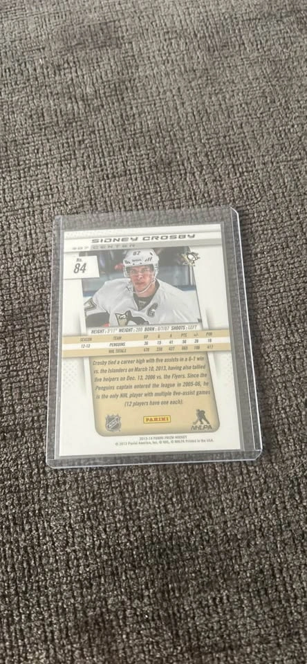 2013-14 Panini Prizm Sidney Crosby Hockey Card - photo 2