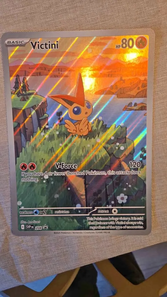 Victini Oversized Pokémon Card thumbnail