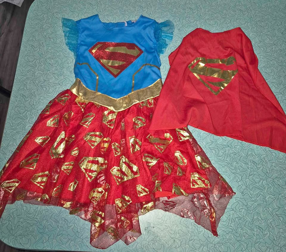 Super Girl, Size Range 4-6 yrs