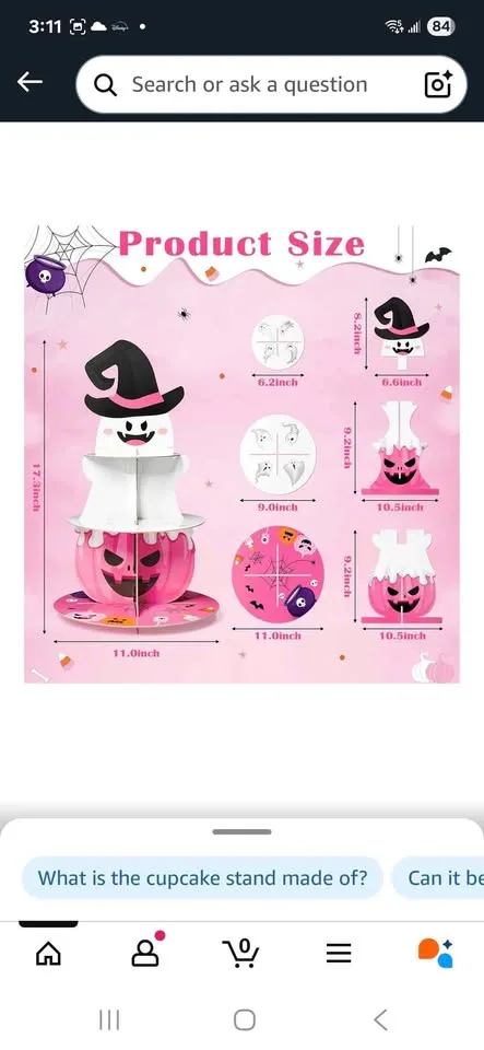 Halloween Treat/Cupcake Stand, New image indicator(2)