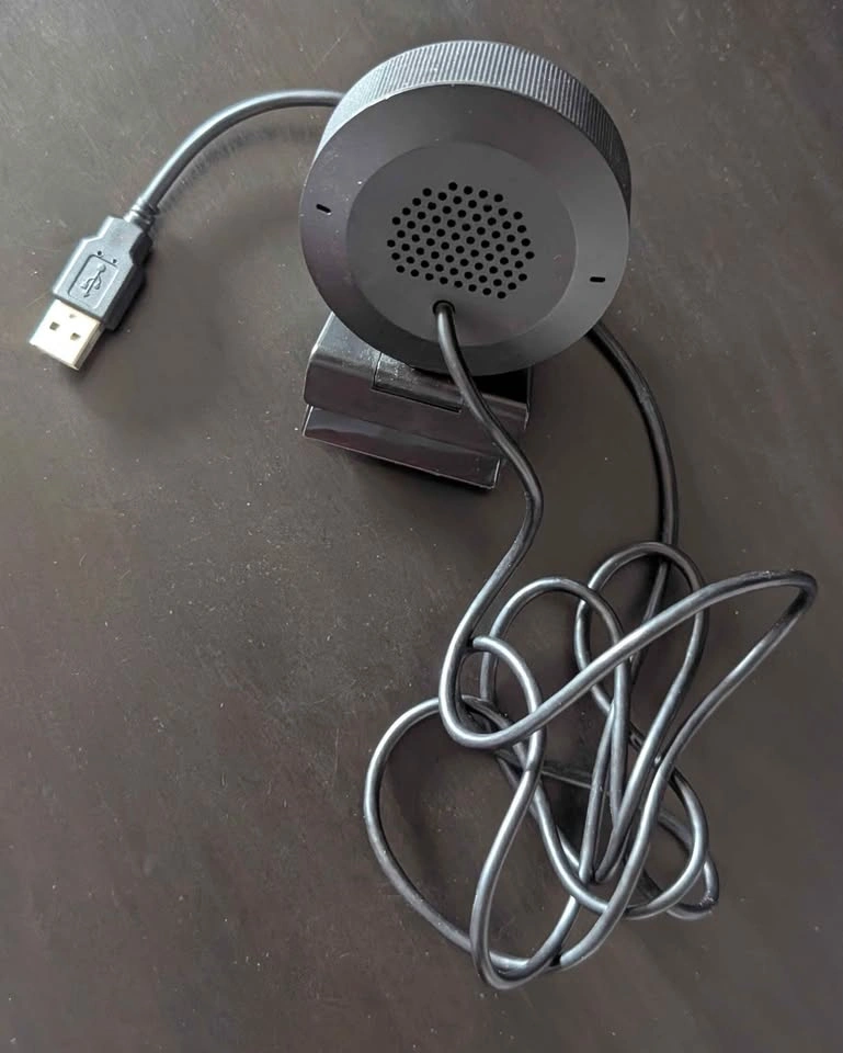 Webcam with Microphone, Ring Light, Plug and Play, 1080p HD - photo 2
