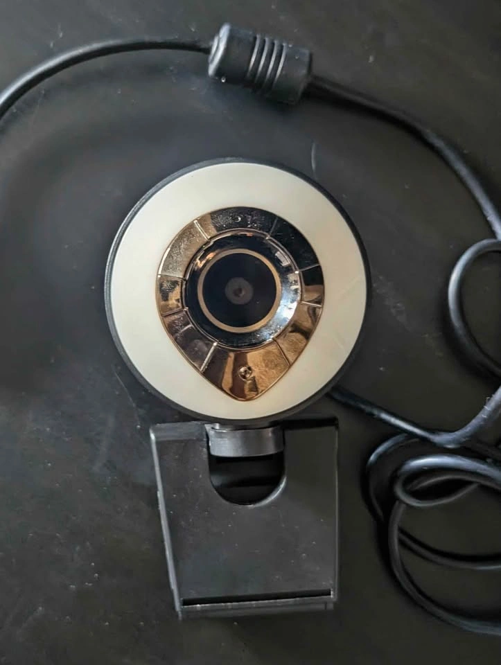 Webcam with Microphone, Ring Light, Plug and Play, 1080p HD - photo 3