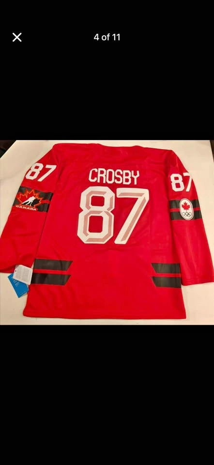 New Canada Olympic hockey jerseys