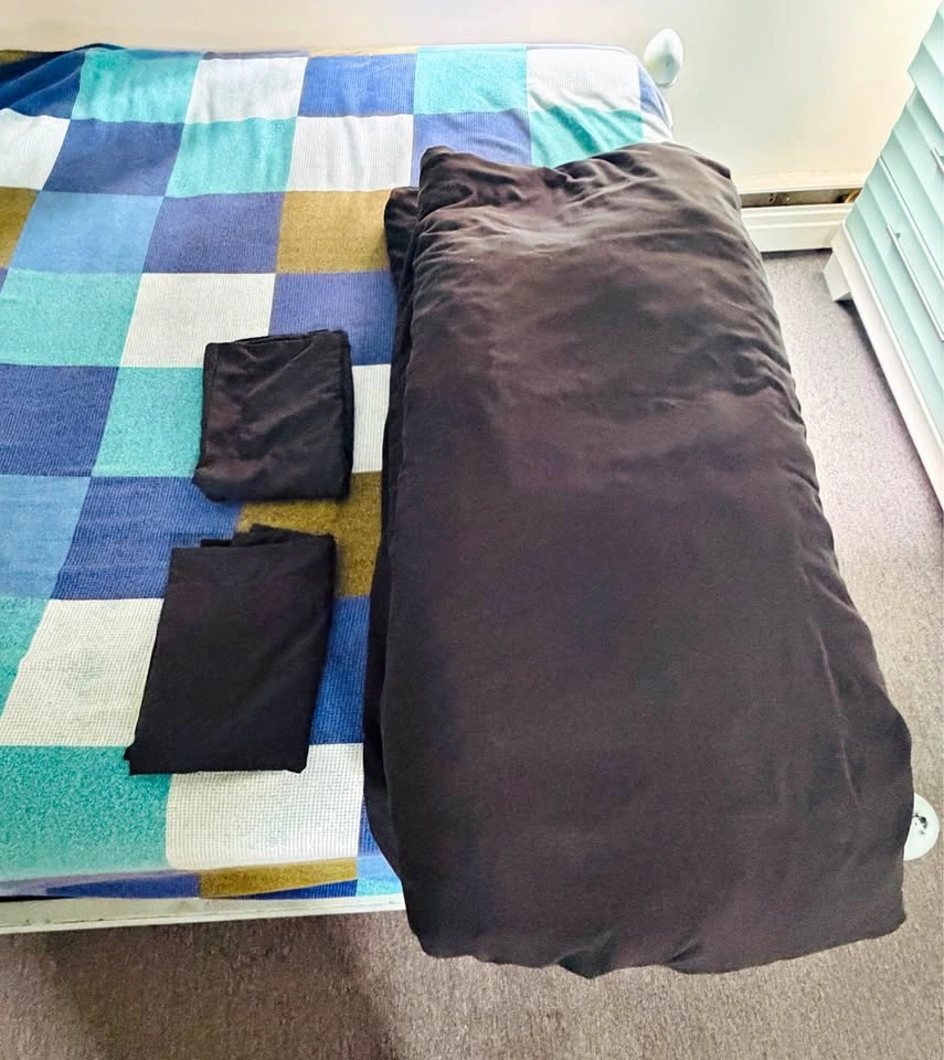 Eddie Bauer duvet - Queen Size - with zipper cover and Pillow ca