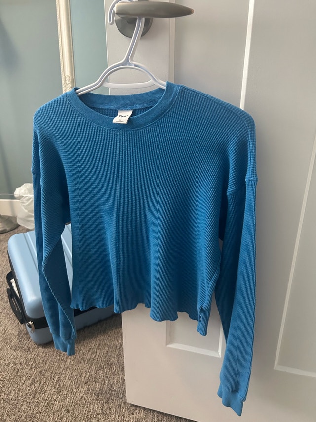 TNA blue long sleeve