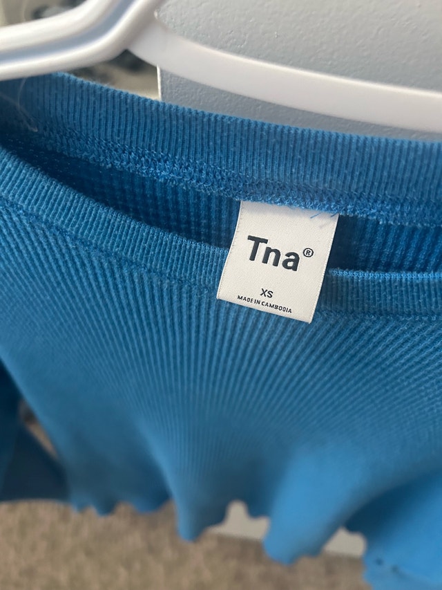 TNA blue long sleeve - photo 2