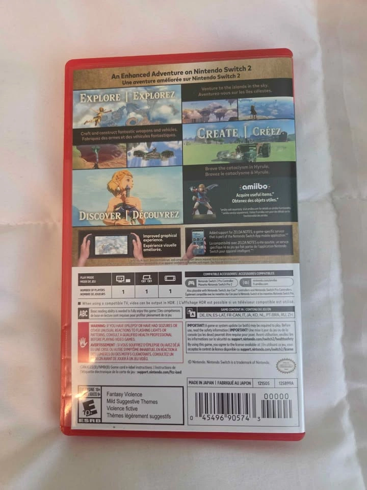 Zelda Tears of the Kingdom Switch 2 Edition - photo 2