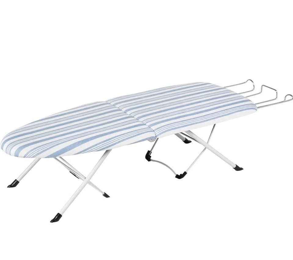 Portable ironing board blue white stripe - photo 2