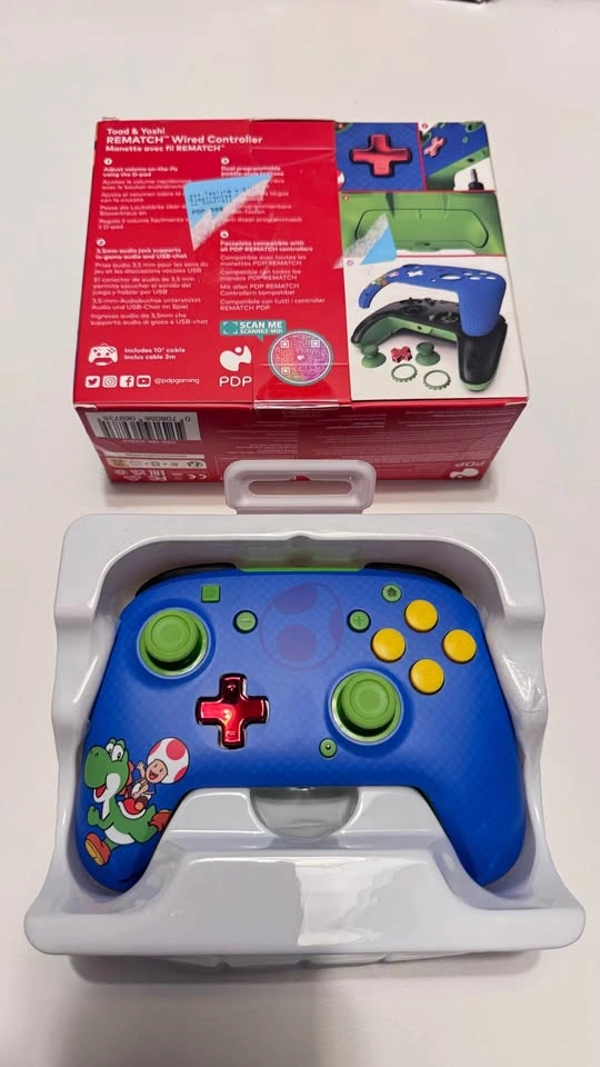 New - PDP REMATCH Wired Controller for Nintendo Switch - photo 2