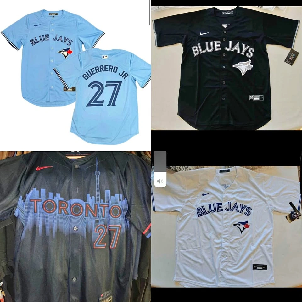 Blue jays jersey youth & adult size