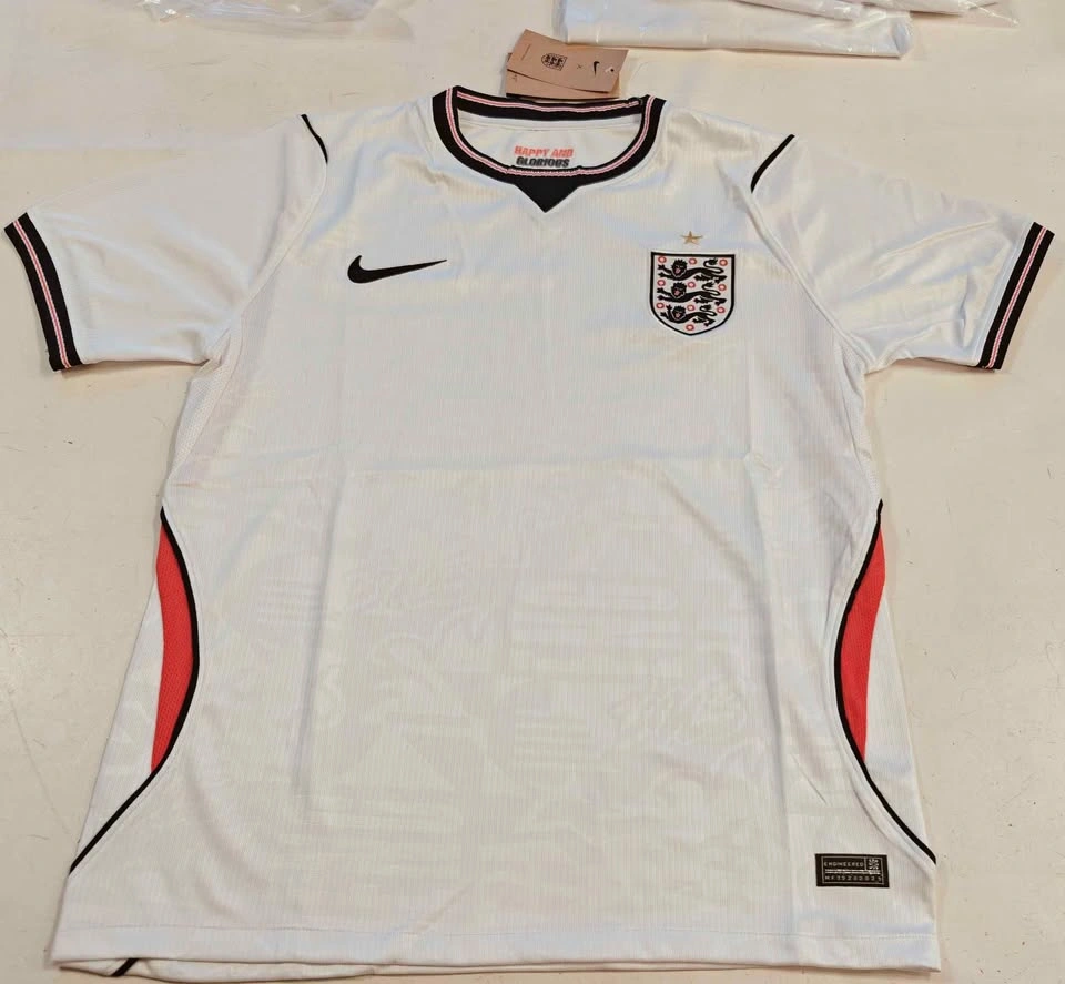 2026 world cup England Football Jerseys - Red & White - photo 2