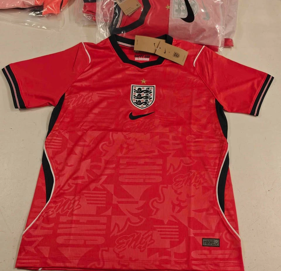 2026 world cup England Football Jerseys - Red & White - photo 4