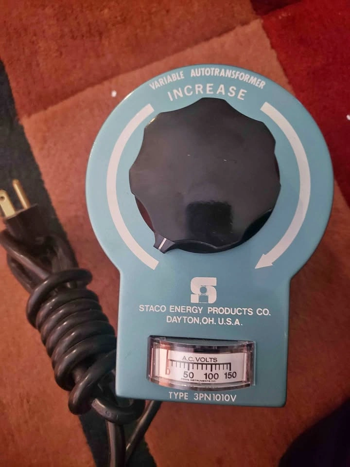Staco Energy 3PN1010V Variable Autotransformer (Variac)