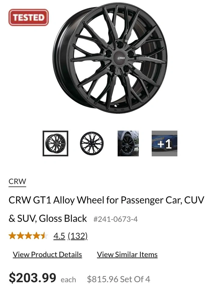 Rims and tires