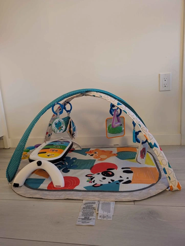 Baby Einstein 4-in-1 Kickin' Tunes Play Gym and Piano - photo 3